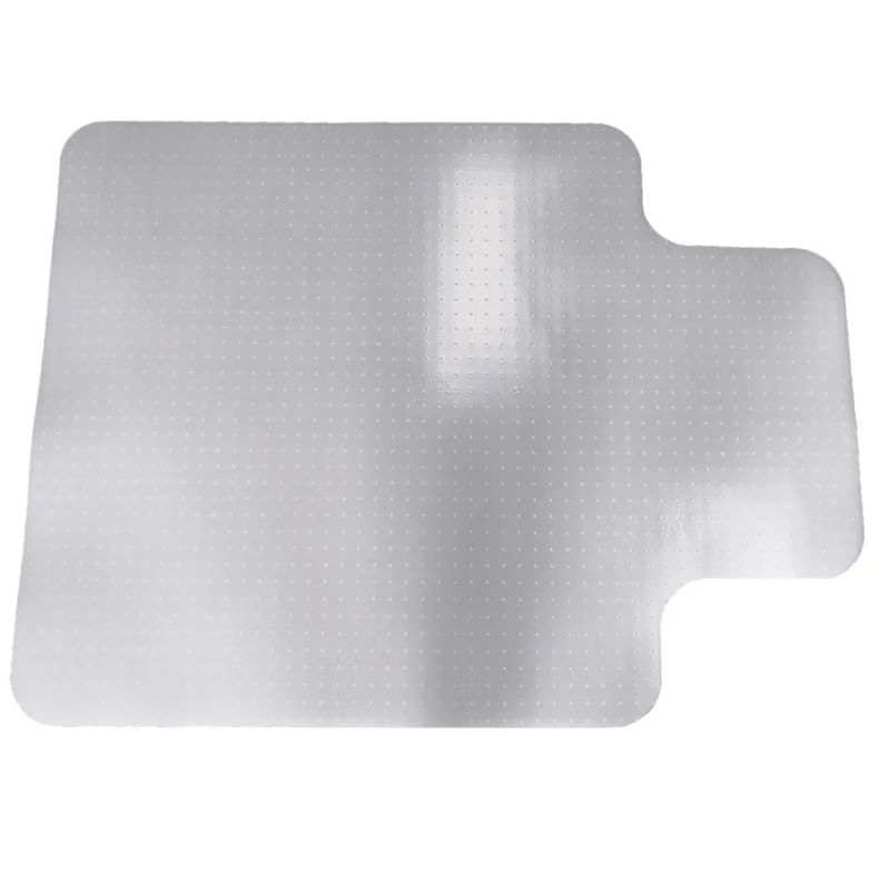 Ochranná podložka pod stoličku, mliečna, 90x120 cm, 1,8 mm, TYP 9