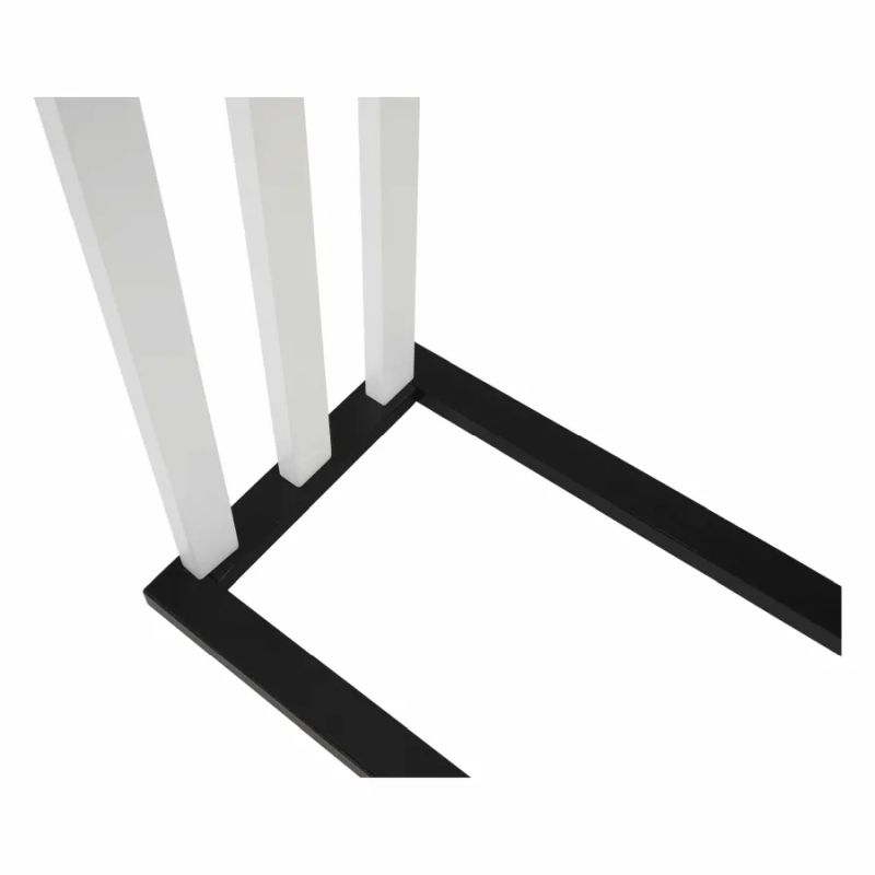 Stojan na uteráky biela-čierna