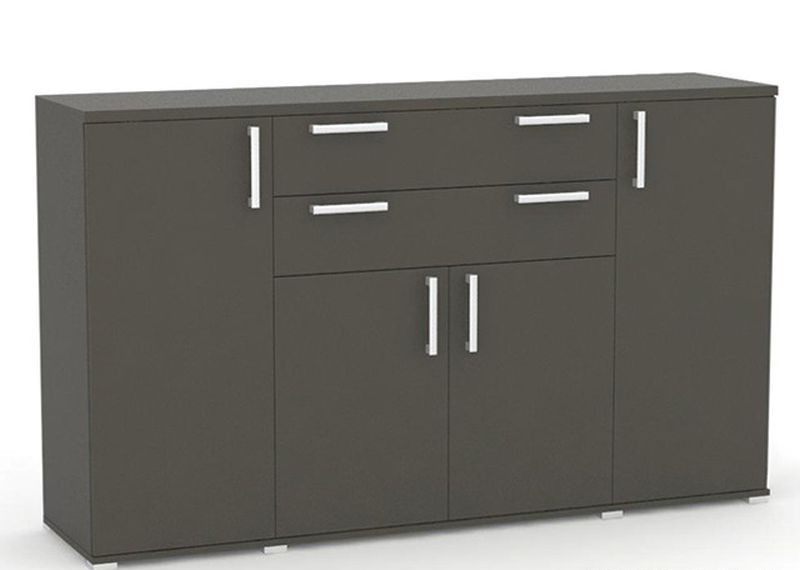 Štýlová komoda, 4x dvierka a 2x zásuvka - viac farebných prevedení