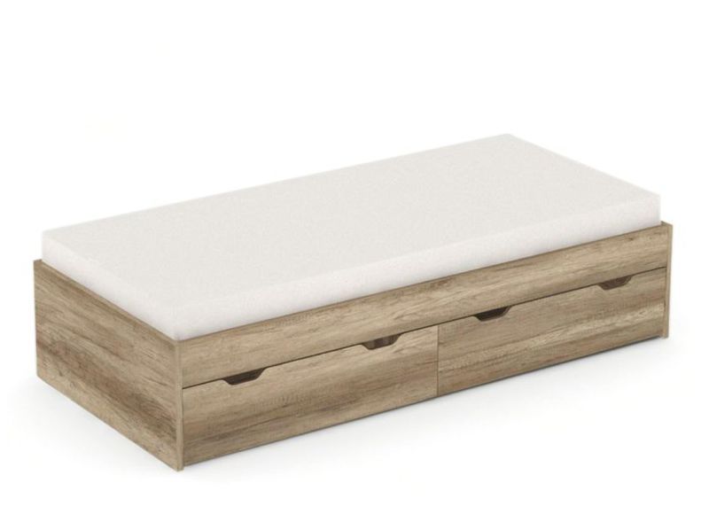 Posteľ s 2 zásuvkami, 90 - viac farebných prevedení