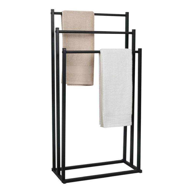 Stojan na uteráky, čierny