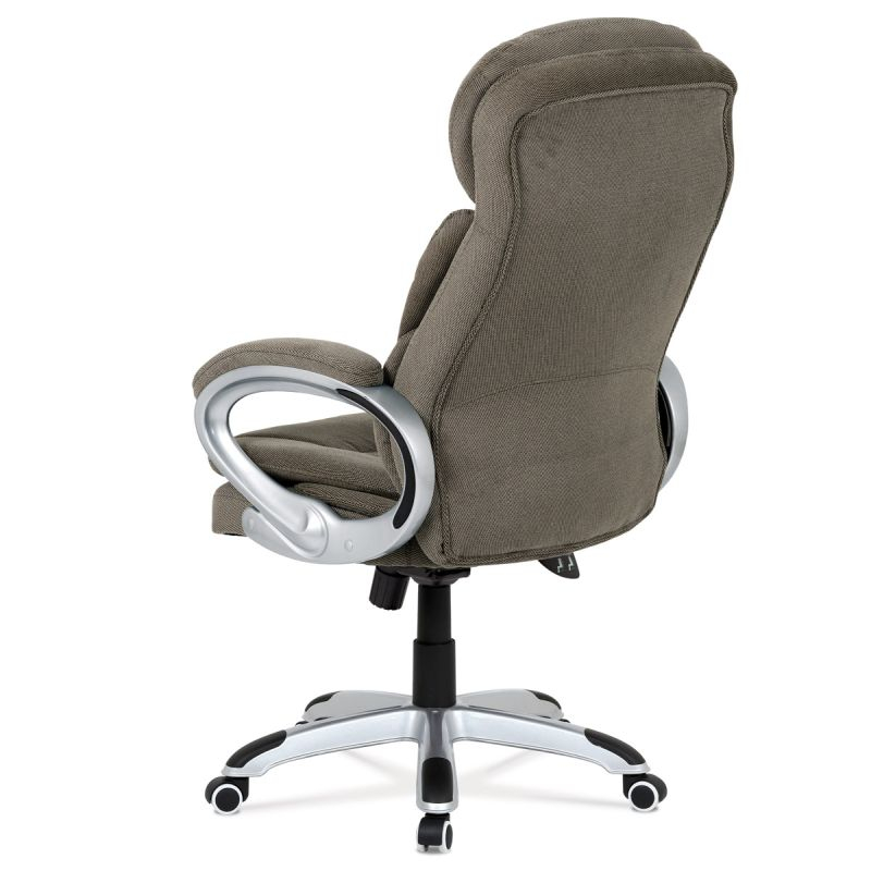 Elegantné kancelárske kreslo sivohnedej farby