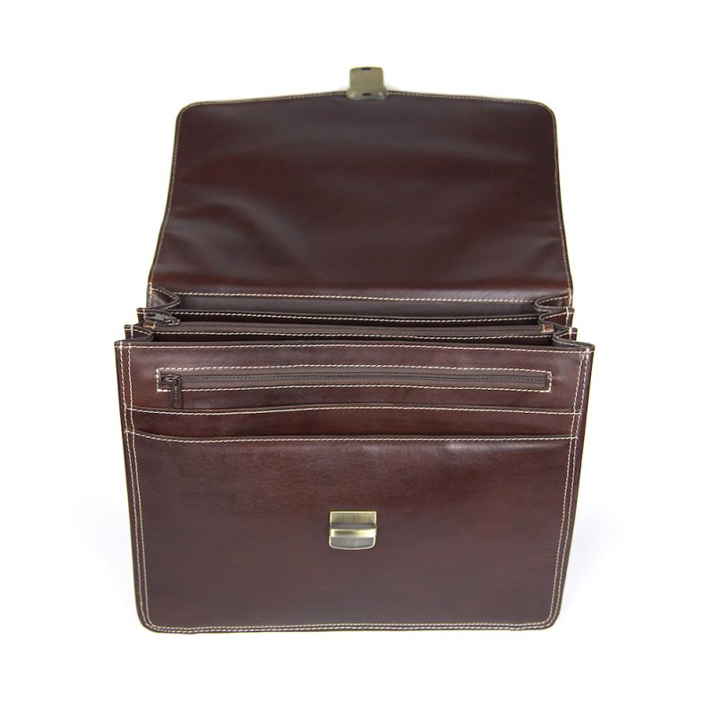 Luxusná kožená aktovka z pravej kože