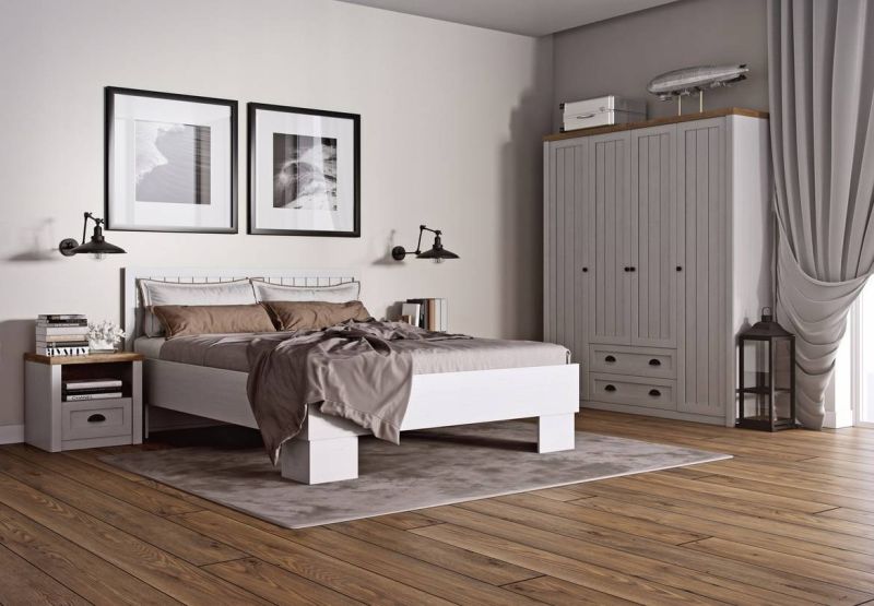 Komoda K4S, sosna andersen-lefkas Ciemny