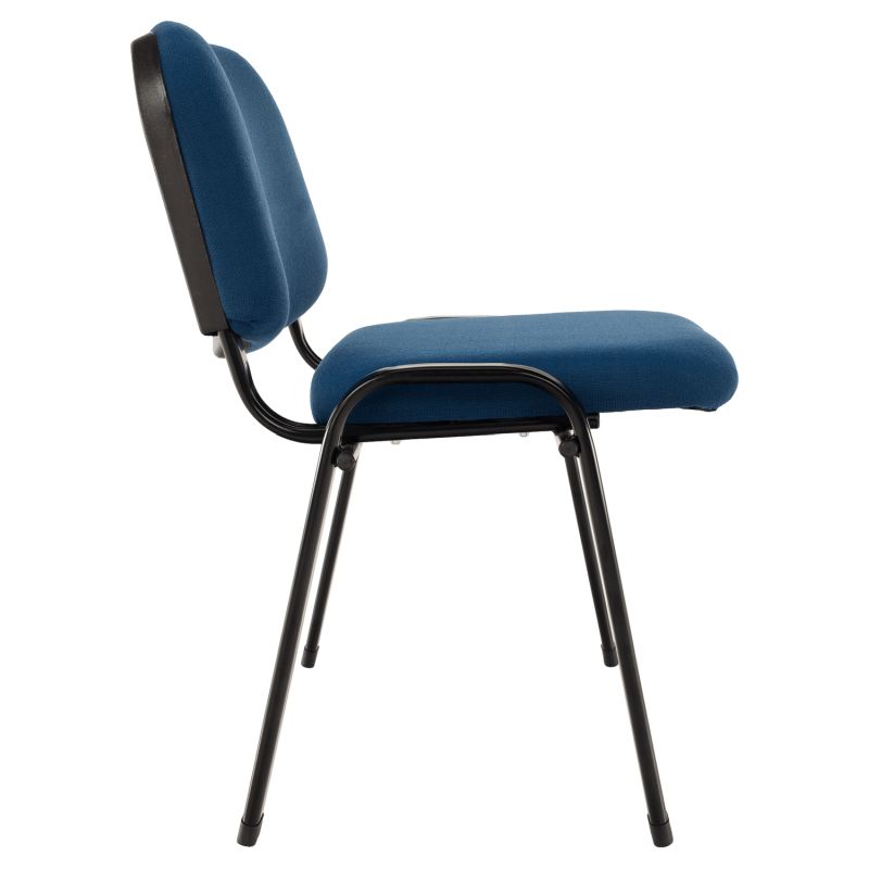 Klasická zasadacia stolička, tmavomodrá