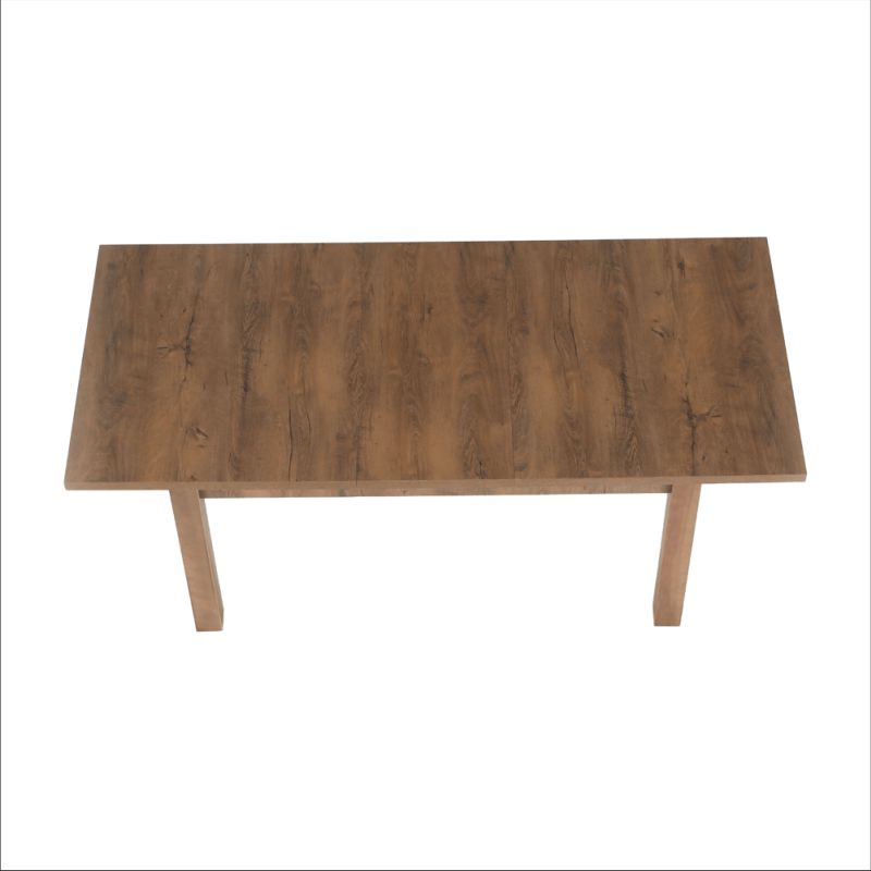 Rozkladací jedálenský stôl, dub lefkas