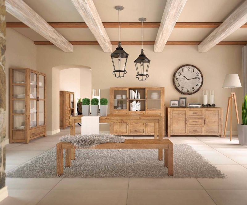 Komoda K2D s mosadznými úchytkami, lefkas ciemny