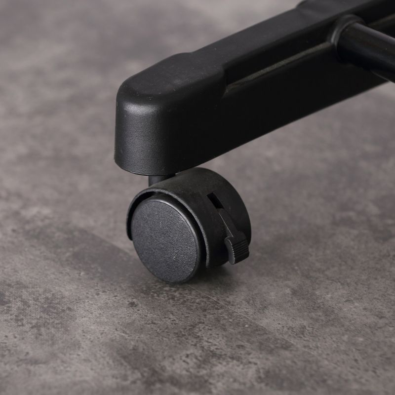 Stojan na šaty jednoramenný, čierny