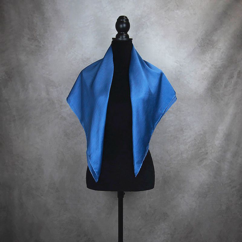 Hodvábna šatka TMAVO MODRÁ 90 x 90cm