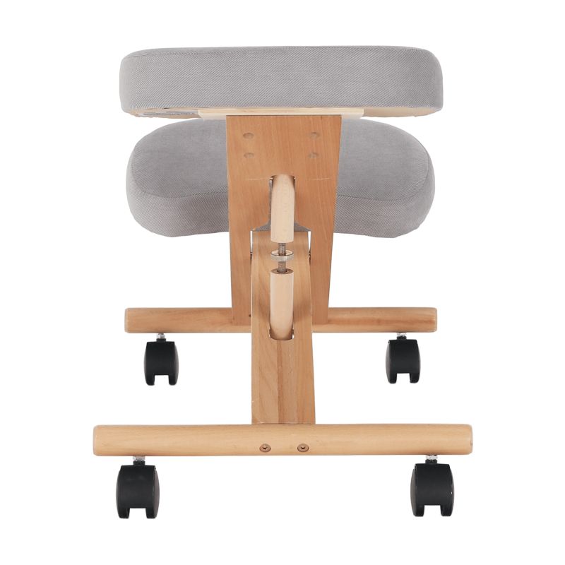 Ergonomická kľakačka, sivohnedá Taupe-buk