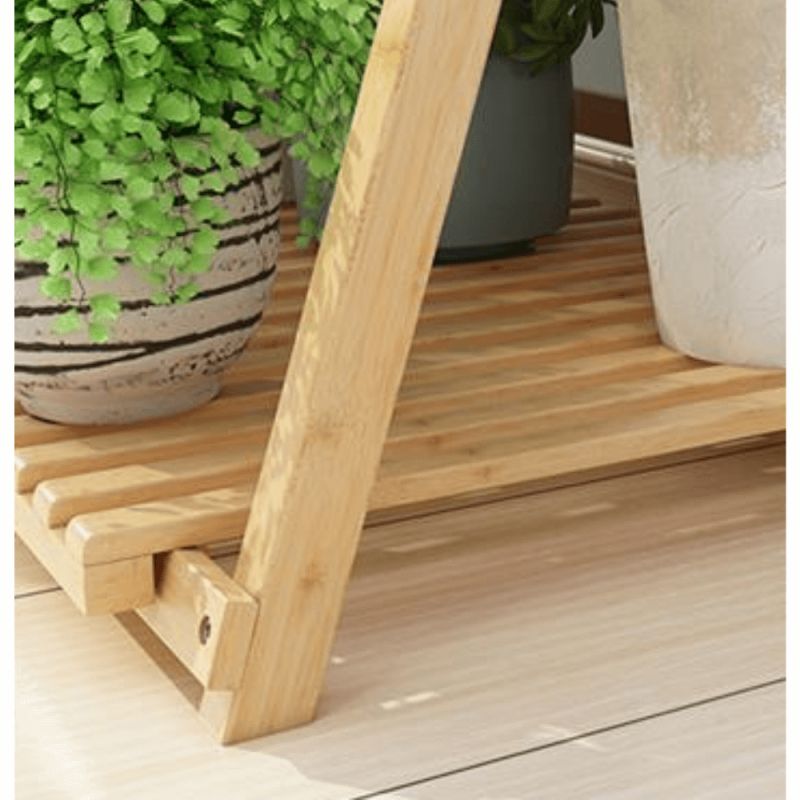 Skladací regál, bambus, TYP 1