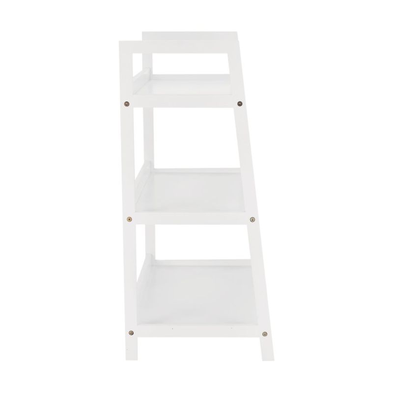 Šikovný 3-policový regál, biela