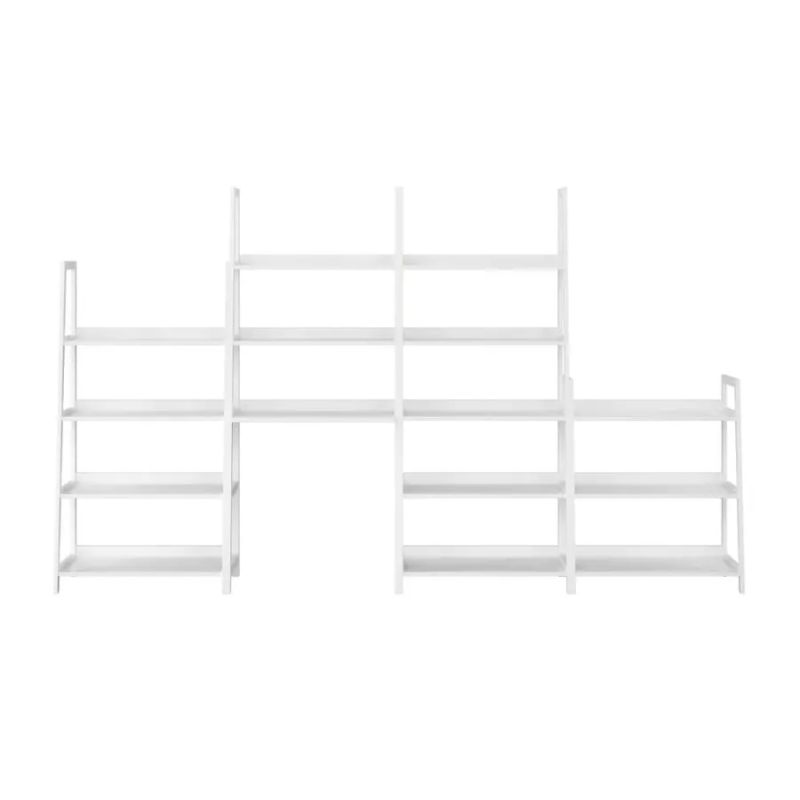 Šikovný 5-policový regál, biela