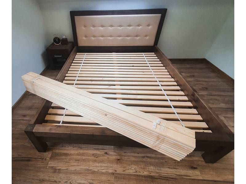 Drevený laťkový rolovateľný rošt 160