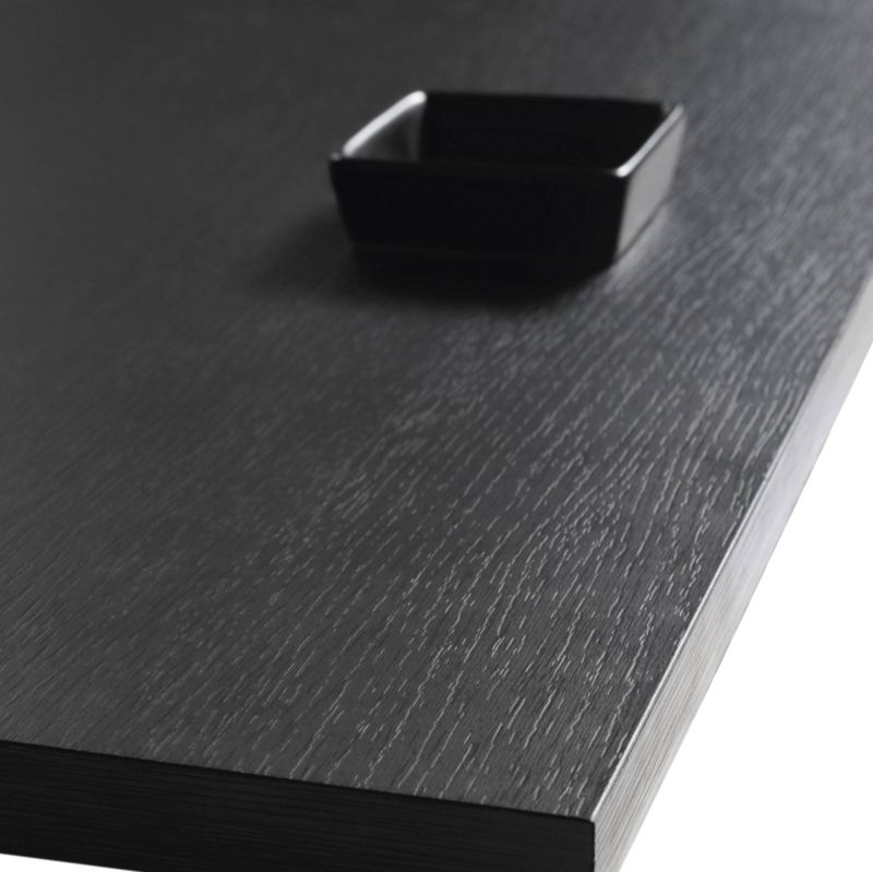 Elegantná moderná komoda K104 čierna-dub evoke