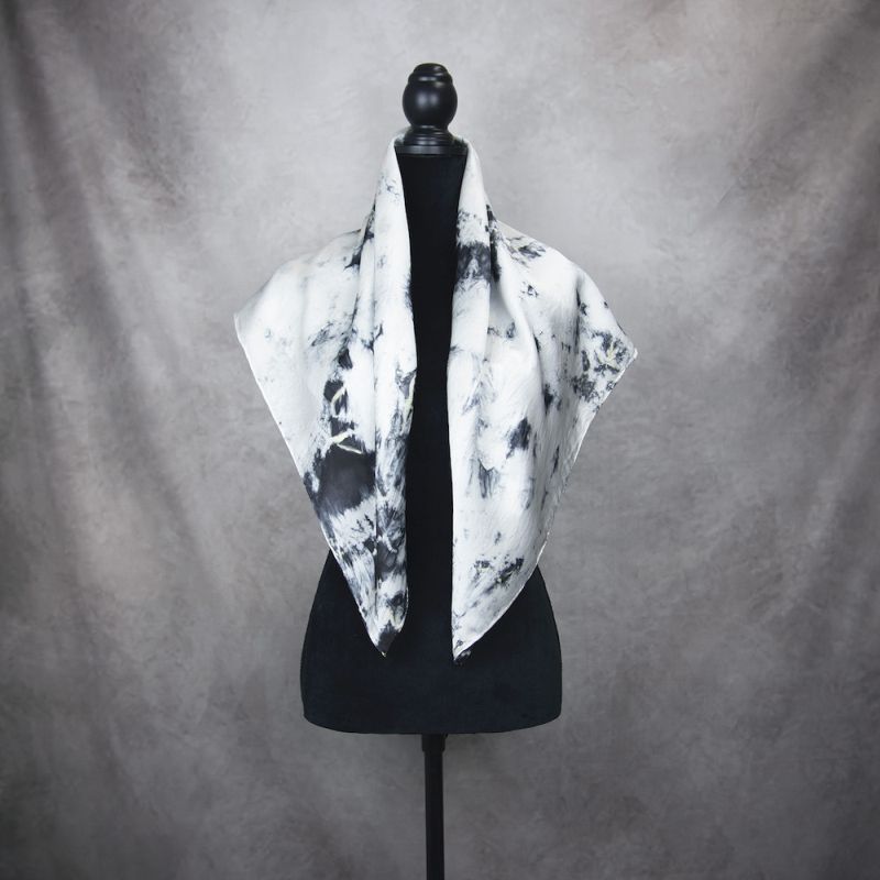 Hodvábna šatka LIMITED_082 90 x 90cm