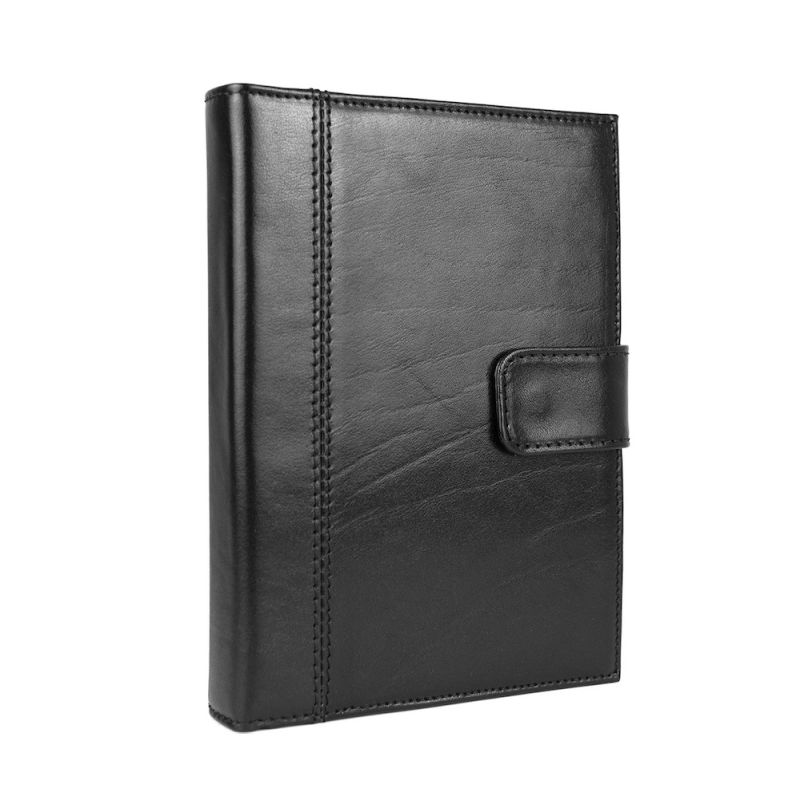 Kožený diár čierny
