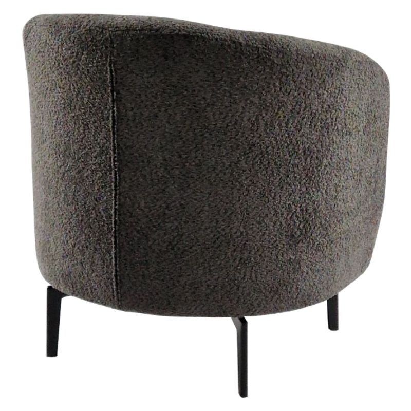 Celočalúnené kreslo vo farebnom prevedení sivohnedá Taupe