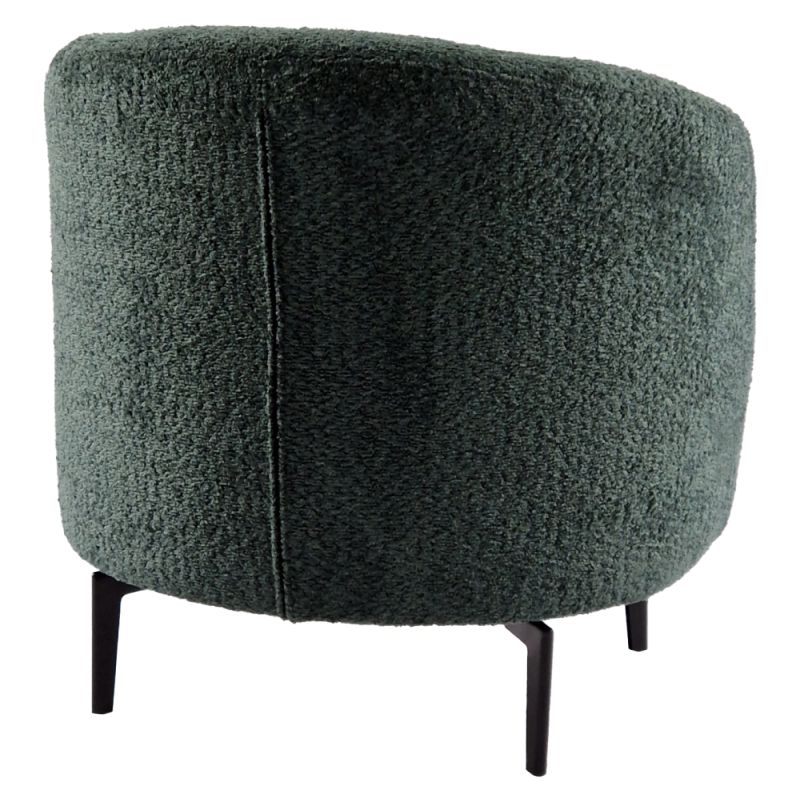 Celočalúnené kreslo v zelenom farebnom prevedení