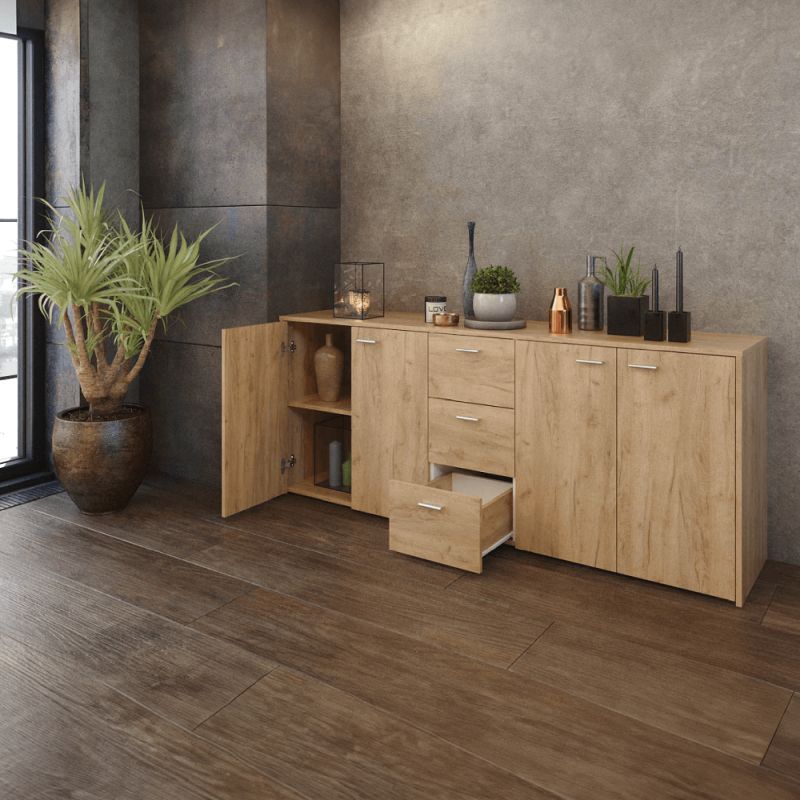 Kombinovaná komoda 180, dub artisan