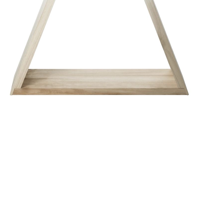 Detská polička, biela-prírodná