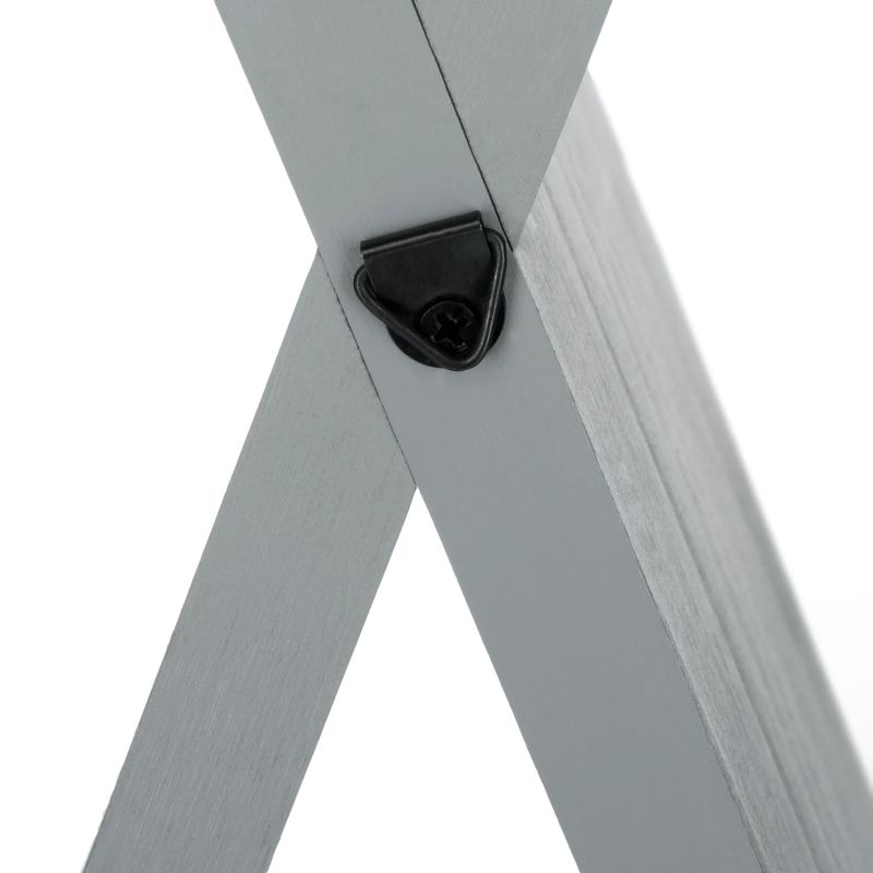 Detská polička, sivá-prírodná