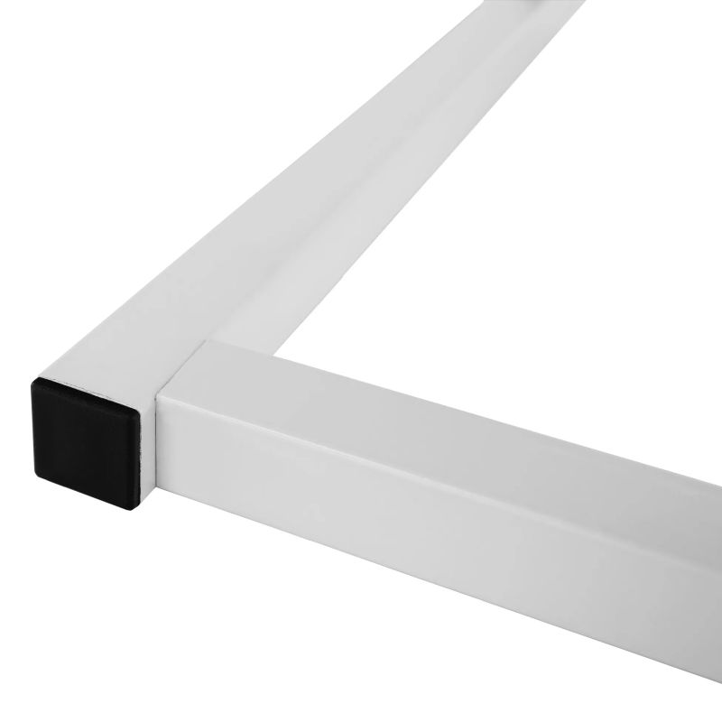 Odkladacia polica, biela-dub natural