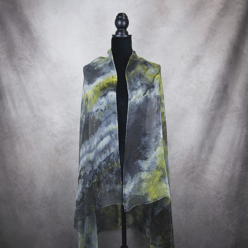 Hodvábny šál LIMITED_030, 180 x 110cm