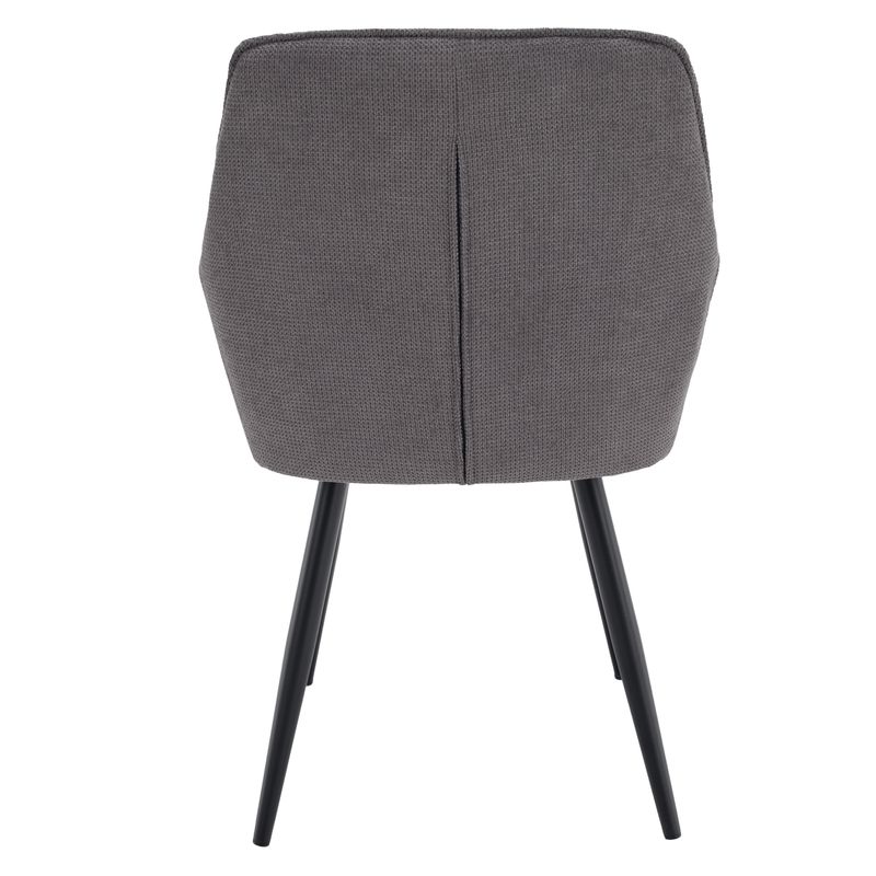 Dizajnové kreslo, sivá-čierna