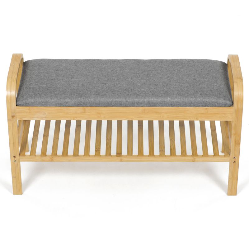 Štýlový a praktický botník z kvalitného bambusu