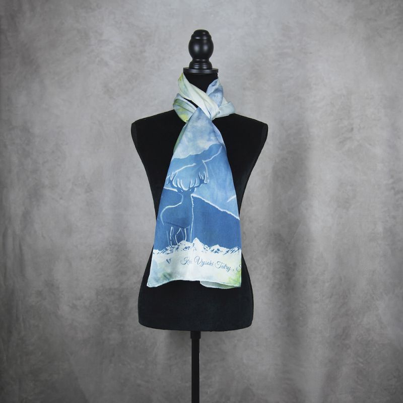 Hodvábny šál Vysoké Tatry - VYSOKÉ TATRY – KRIVÁŇ, LIMITED_03
