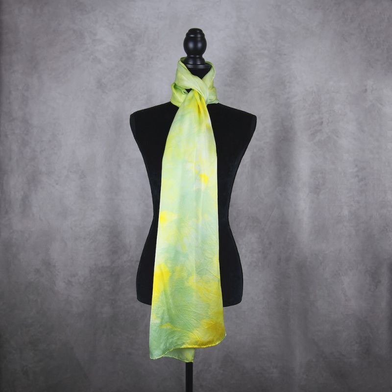 Hodvábny šál LIMITED_04, Vyrobený na Slovensku, 175 x 45cm