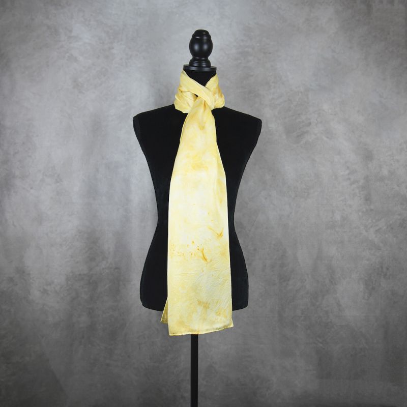 Hodvábny šál LIMITED_30, Vyrobený na Slovensku, 175 x 45cm