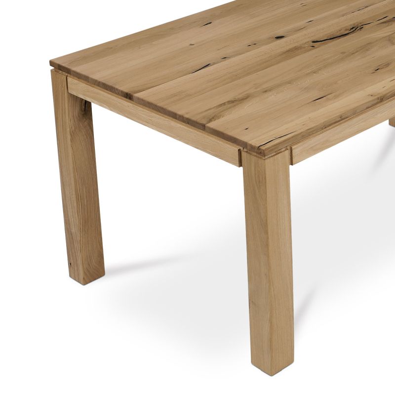 Stôl jedálenský 120x80, masív dub, povrchová úprava olejom