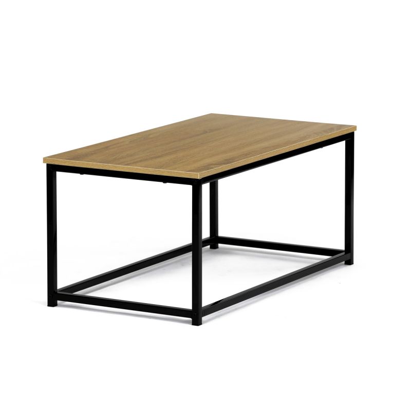 Stôl konferenčný, 90x48x41 cm, MDF, dekor divoký dub