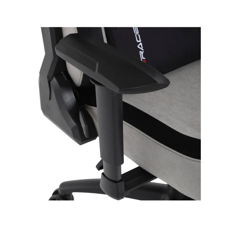 Herné kreslo, strieborná látka, hojdací mechanizmus