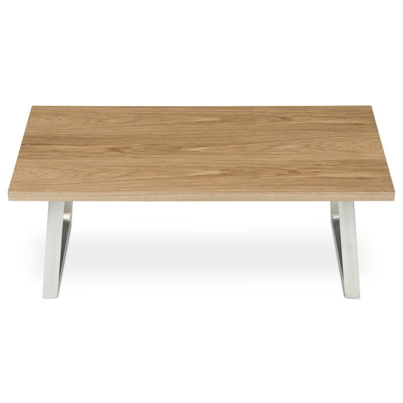 Konferenčný stôl v modernom dizajne 120x60cm, MDF doska, odtieň dub