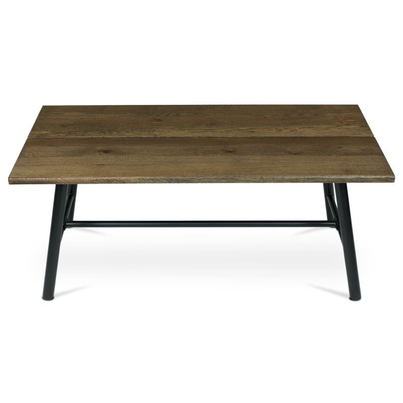 Stôl jedálenský, 180x90cm, dyha, farba orech