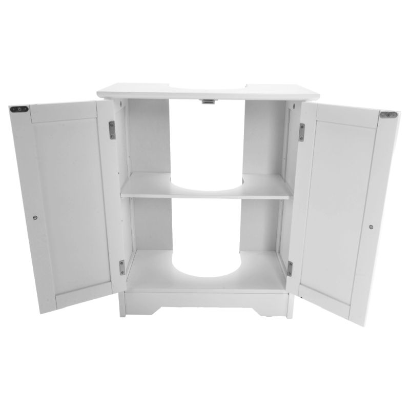 Skrinka pod umývadlo, biela