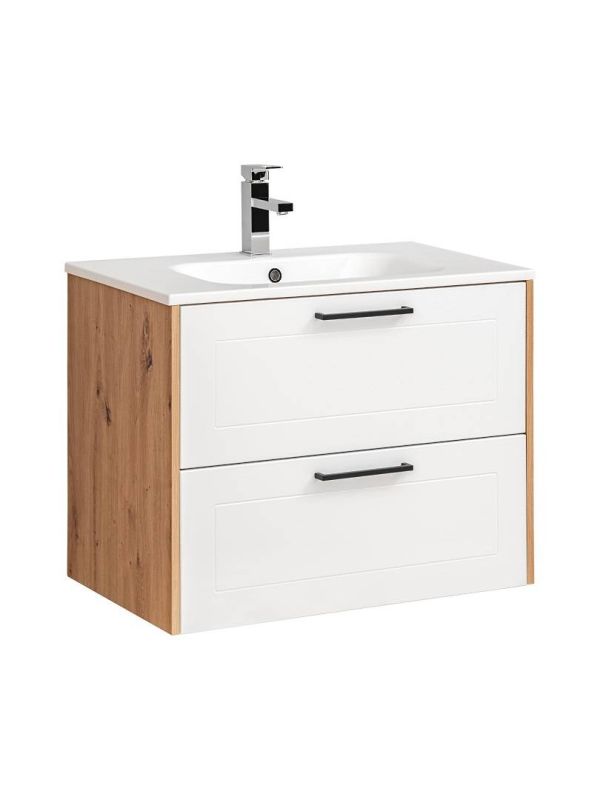 Skrinka do kúpeľne 821 artisan oak/white