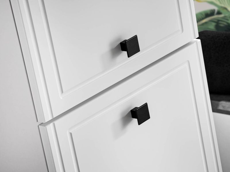 Skrinka do kúpeľne 80-01 biela/biely mat