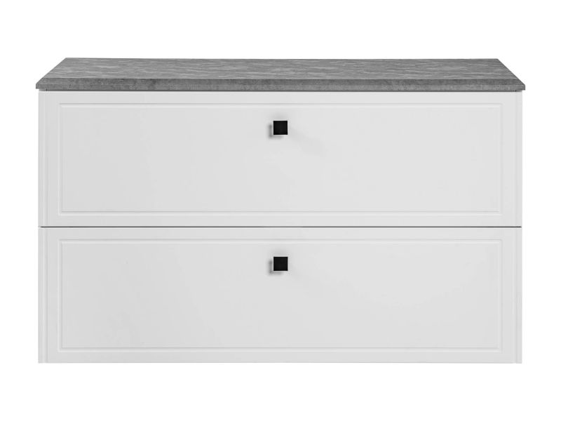 Skrinka do kúpeľne 82-100 biela/biely mat