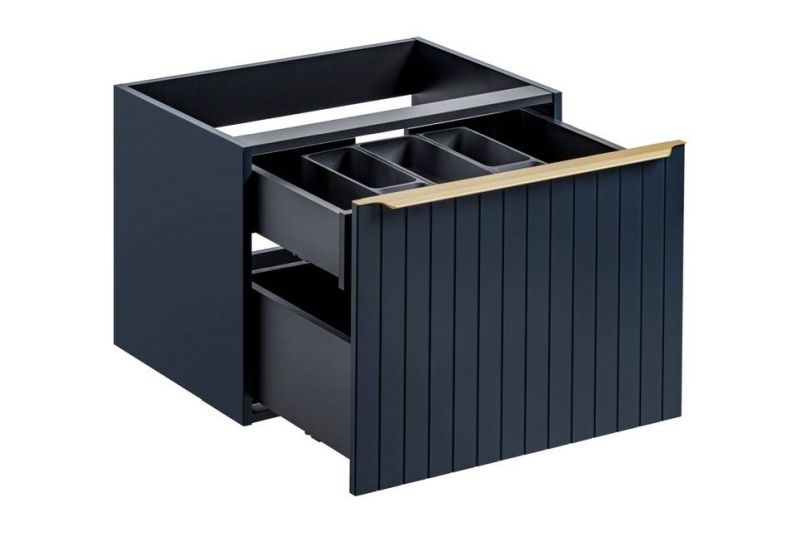 Skrinka do kúpeľne 82-80-C-2S modrý indigo