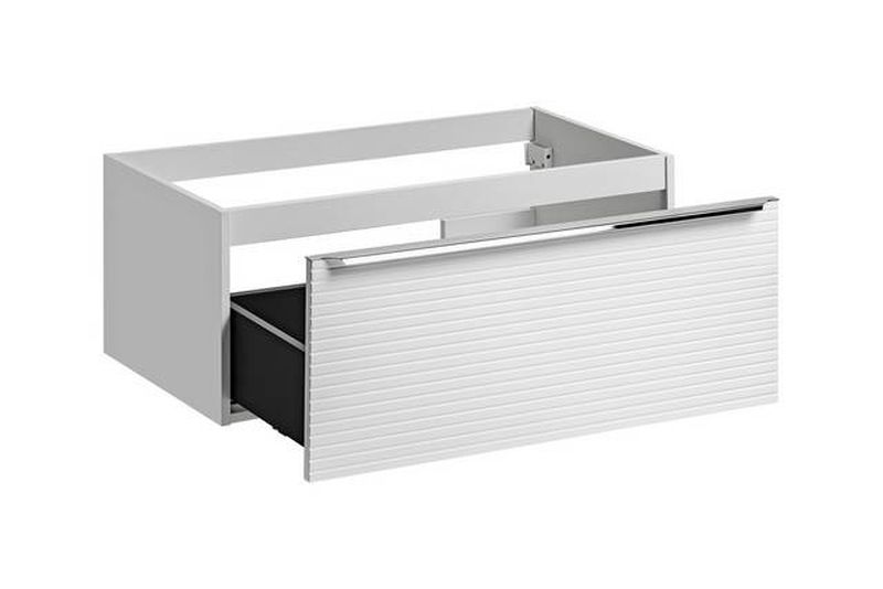 Skrinka do kúpeľne 82-90-B-1S biela/biela