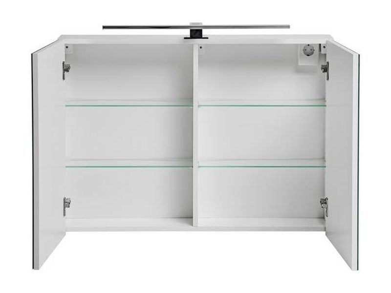 Skrinka do kúpeľne 84-90-B-2D biela/biela