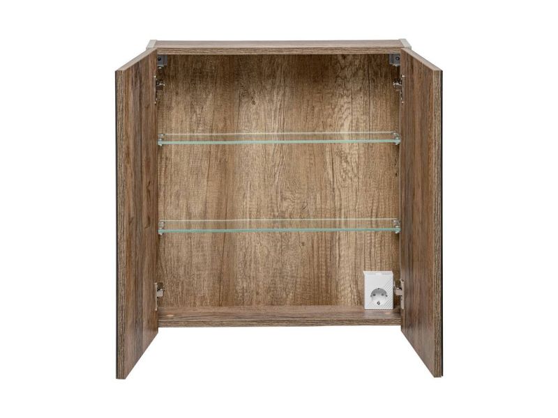 Skrinka do kúpeľne 84-80-A-2D sivý krém