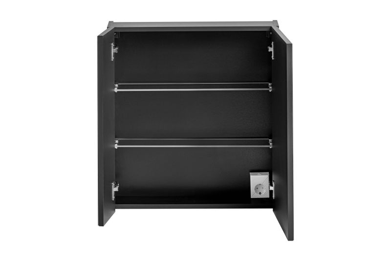 Skrinka do kúpeľne 84-60-A-2D, čierna