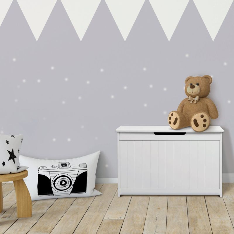 Úložný box, MDF v bielej farbe