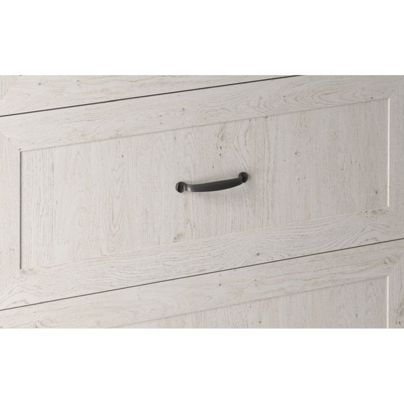 Horná skrinka G60KN, biela-sosna nordická, 1x dvierka