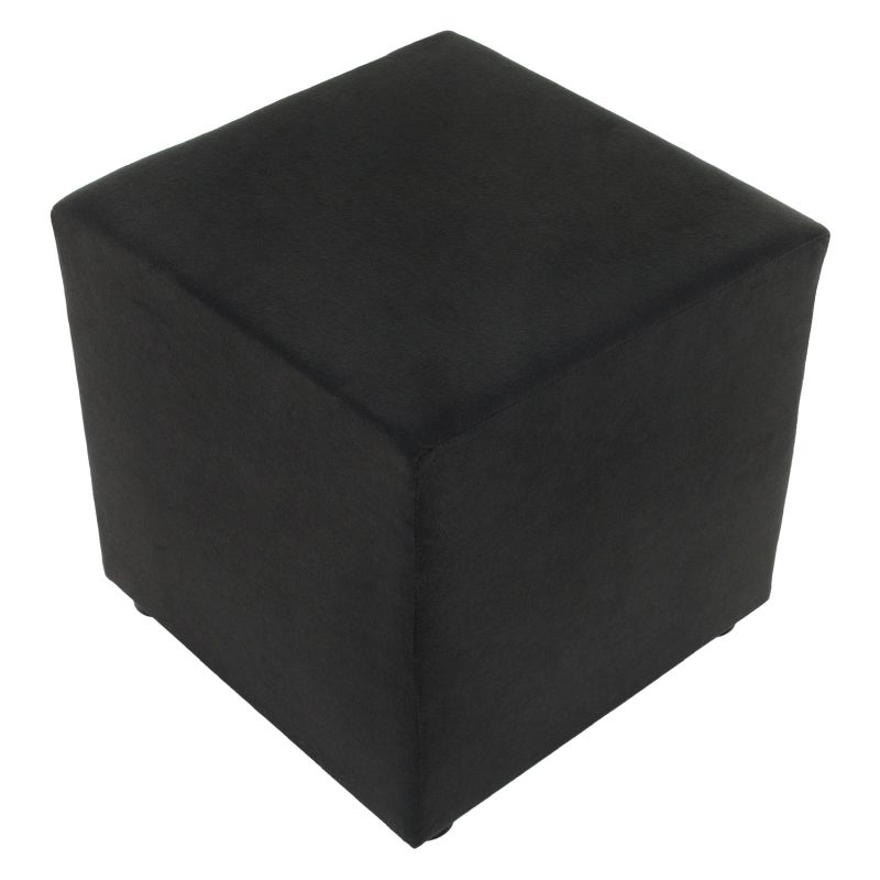 Praktický taburet, látka Alova čierna